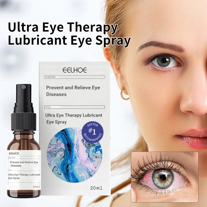 EELHOE Eye Care Lubricating Spray Relieves Eye Fatigue, Dry Eyes, Red Eyes, Blurred Vision, Eye Protection Spray