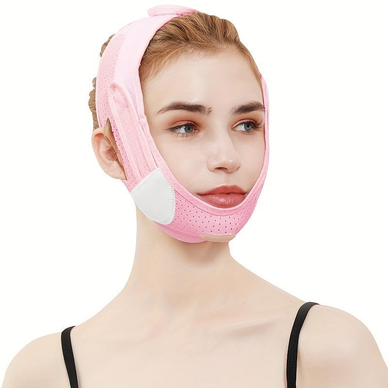 Anti Snoring Chin Rest, V Line Shaping Face Masks, Double Chin Reducer Strap, Lifting Bandage For Double Chin And Saggy Face Skin, Christmas Gift