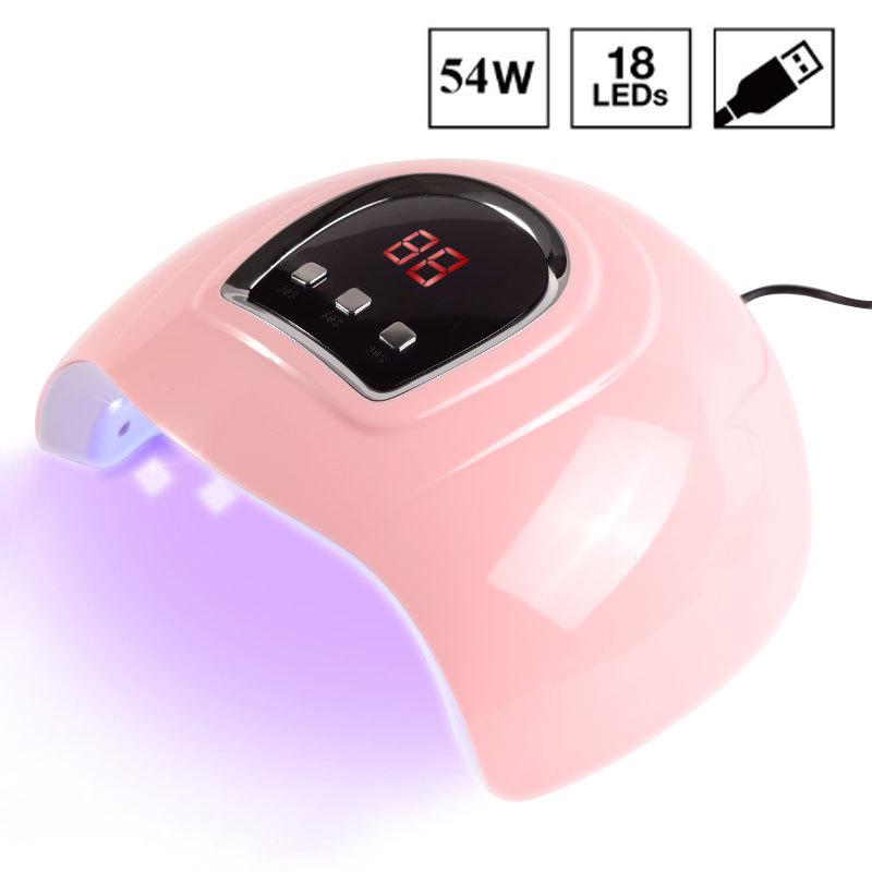 Nail Lamp Nail Art & Nail Care Machine, Portable Nail Dryer, Special Nail Polish Glue Baking Lamp for Nail Art DlY Use, Gentle Manicure Accessories for Home and Salon Use,Gifts for Girlfriends