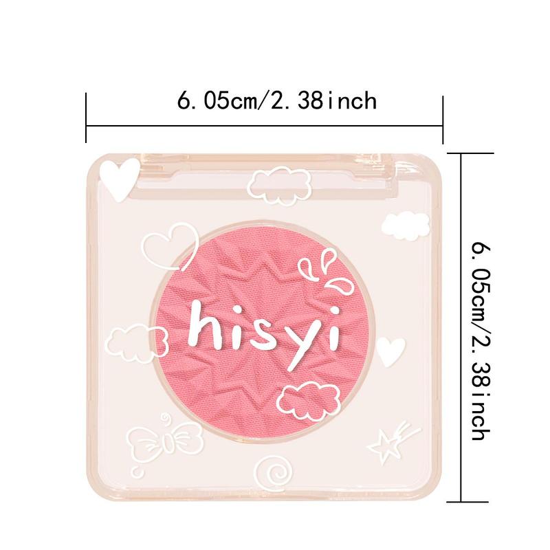 Long Lasting Matte Blush, 1 Count Natural Look Blush for Daily Makeup, Lightweight Blush, Soft Color Shadow, Suitable for All Skins