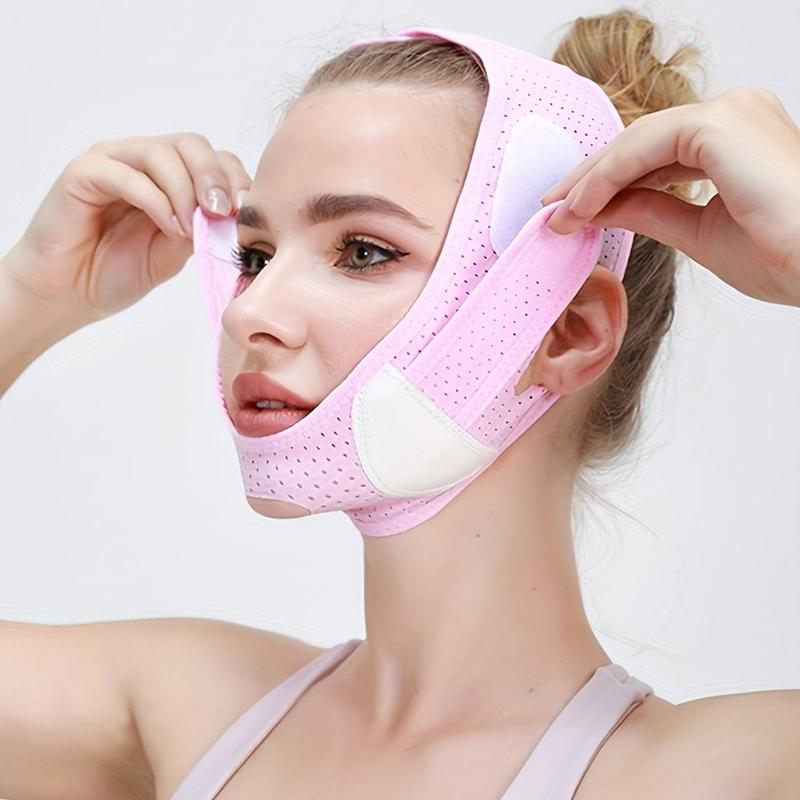 Anti Snoring Chin Rest, V Line Shaping Face Masks, Double Chin Reducer Strap, Lifting Bandage For Double Chin And Saggy Face Skin, Christmas Gift