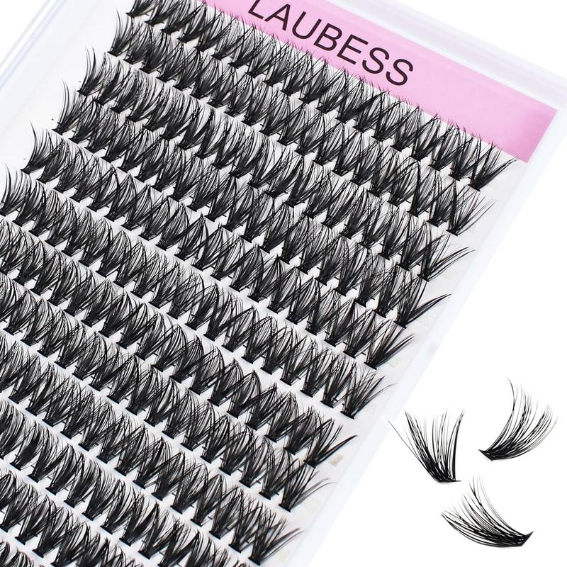 West Kiss Fluffy Lash Eyelsh Segmented Clusters Lashes 9-16MM Lash Extension Kits 280 Pcs Makeup Cosmetic