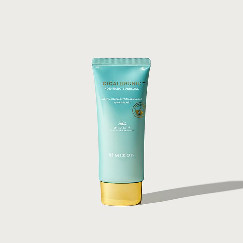 [Mizon] Cicaluronic Non-Nano Sun Block SPF 50+ PA+++ 50ml, Long-Lasting UV Protection & Hydrating, Suitable for Multiple Skin Types