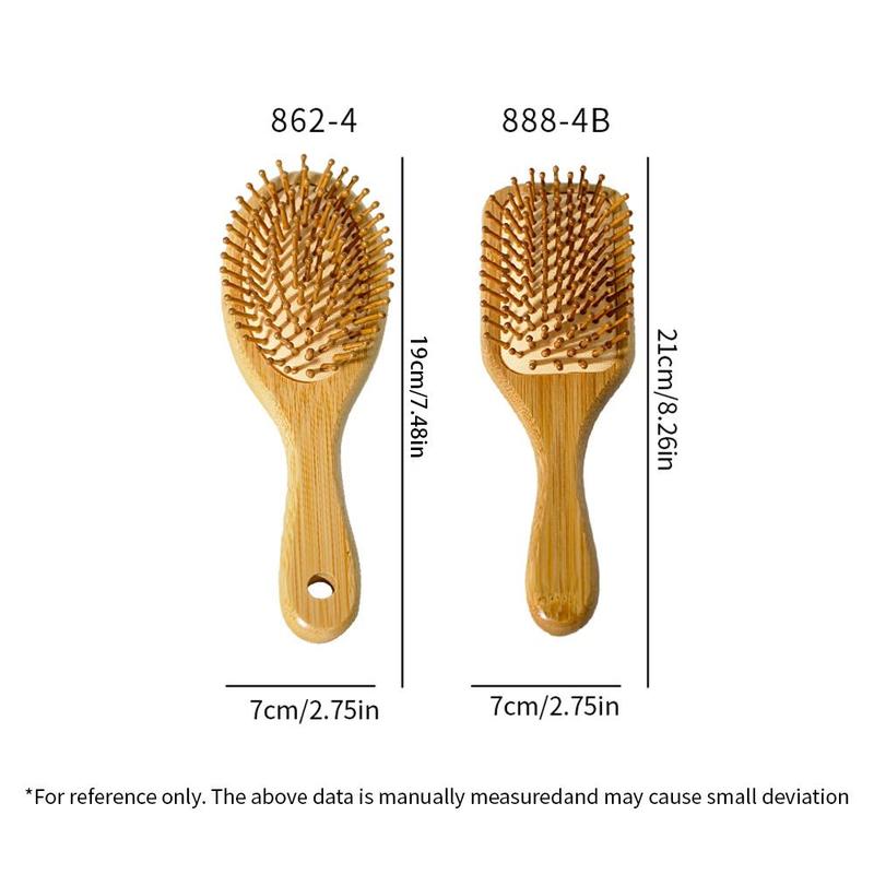 Wooden Anti-static Hair Comb, Scalp Massage Comb, Hair Care & Styling Tool, Christmas Gift