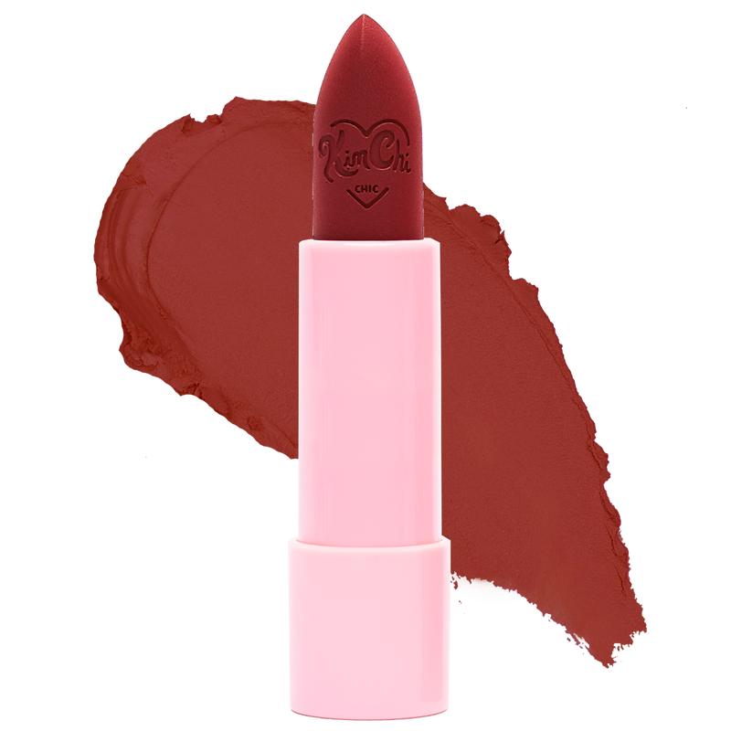 KimChi Chic Marshmallow Butter Lippie, Creamy Lipstick with Rich Pigments, Variety of Colors, Cosmetic Makeup