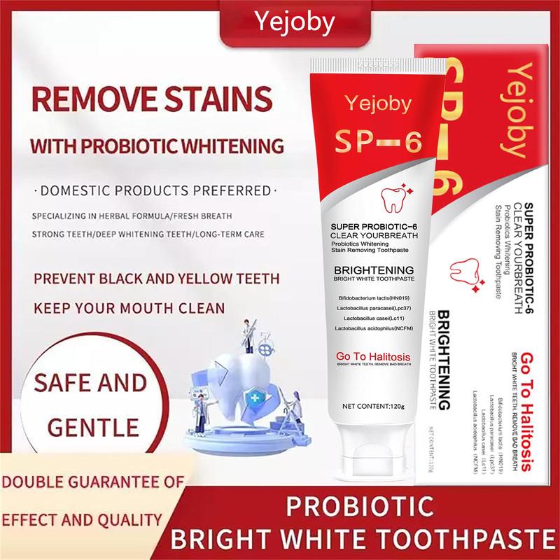 Probiotics Bright Brighten Toothpaste, Sp 6 Toothpaste, Sp-6 Brighten Toothpaste, Brighten Toothpaste Sp-6, Sp-6 Probiotics BrightenToothpaste, Fresh Breath