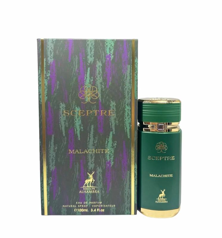 Maison Alhambra. Sceptre Malachite Eau de Parfum Spray for Unisex, 3.4 Ounce