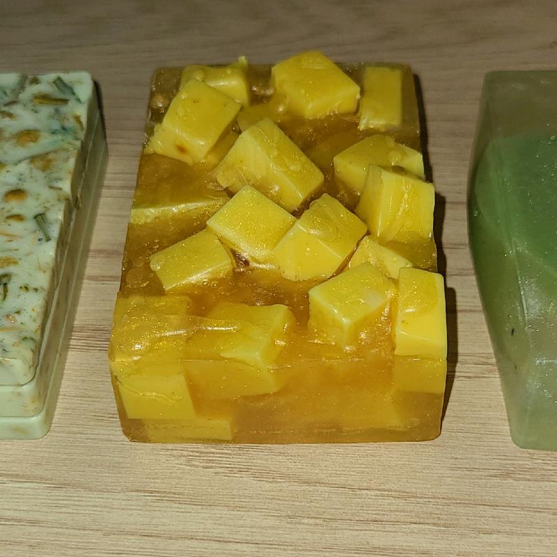 Sweet Pineapple Body Bar - Aloe shea butter Turmeric Soap