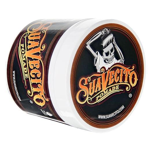 Suavecito Pomade Original For Men 4 oz, 1 Pack - Medium Shine Water Based Wax Like Flake Free Hair Gel  Cleansing Haircare Haircare Frizz Scent Handy