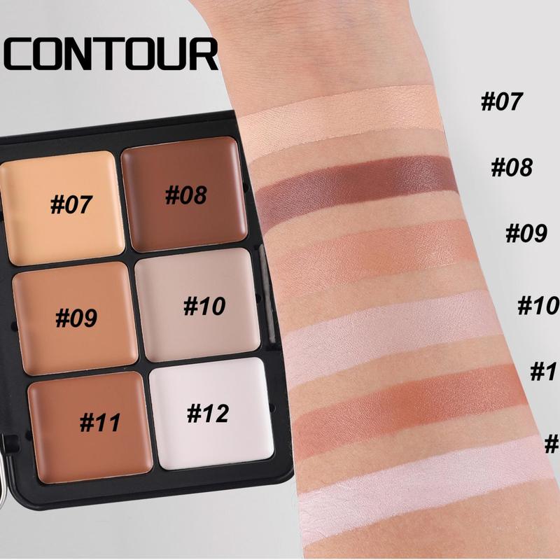 12 Color Blush Palette, 1 Count Long Lasting Matte Blush, Natural Look Blush for Daily Makeup, Lightweight Blush, Soft Color Shadow, Suitable for Women