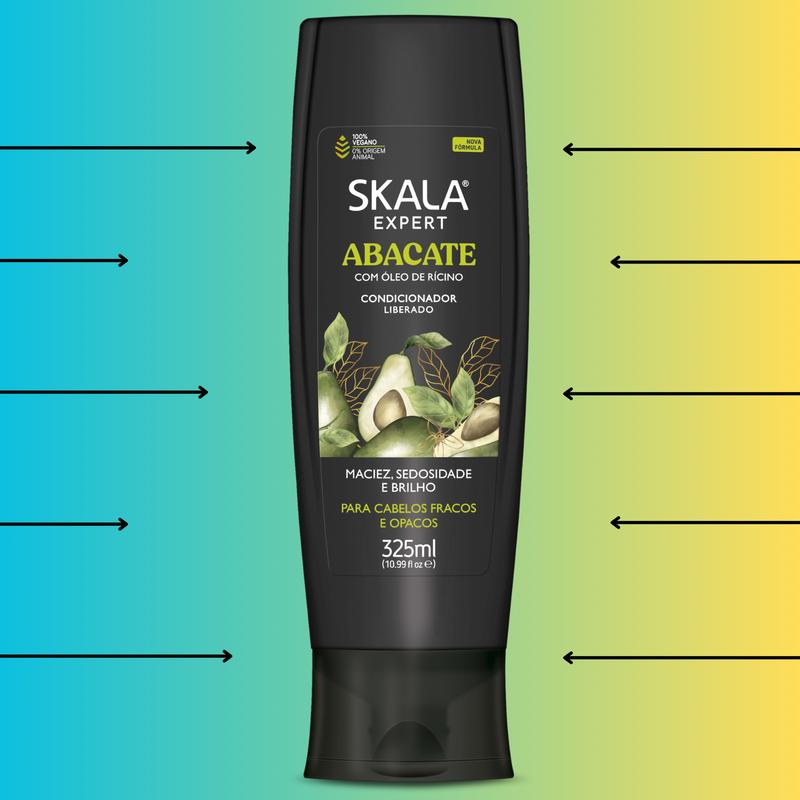 Skala Expert Avocado Shampoo and Condicional Kit - 325 ml - 100% Vegan