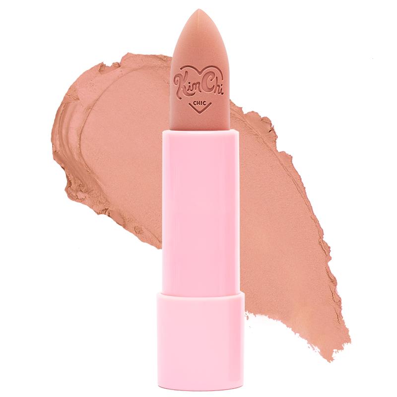 KimChi Chic Marshmallow Butter Lippie, Creamy Lipstick with Rich Pigments, Variety of Colors, Cosmetic Makeup