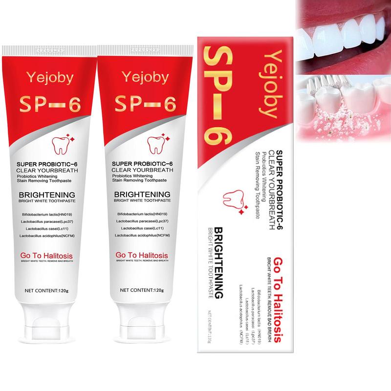 Probiotics Bright Brighten Toothpaste, Sp 6 Toothpaste, Sp-6 Brighten Toothpaste, Brighten Toothpaste Sp-6, Sp-6 Probiotics BrightenToothpaste, Fresh Breath