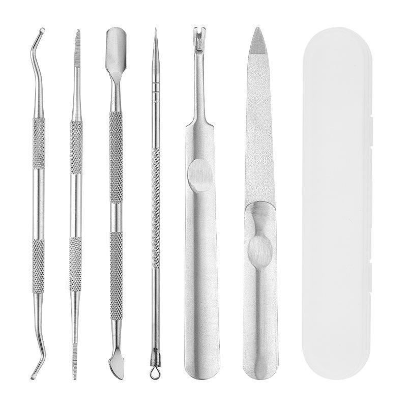 Stainless Steel Toe Nail Clipper Set, 1 Set Pedicure Scissors, Nail Paronychia Nail Clippers Set, Eagle Toenail Skin Callous Knife Blade Set, Christmas Gift