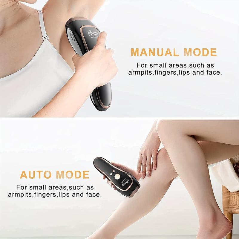 IPL Laser Hair Removal Machine, Flashes Permanent Electric Hair Removal Tool for Facial Legs Arms and Whole Body, Birthday Gifts