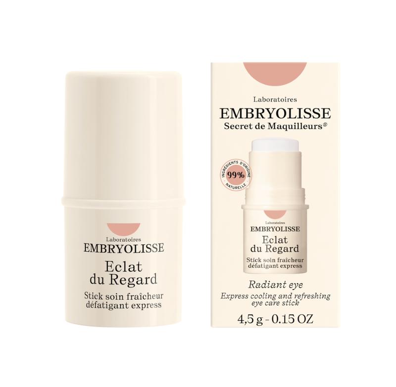 Embryolisse Radiant Eye Stick. Under Eye Makeup Primer to Refresh and Reduce Dark Circles and Puffiness. Fragrance-Free, 0.15 Oz