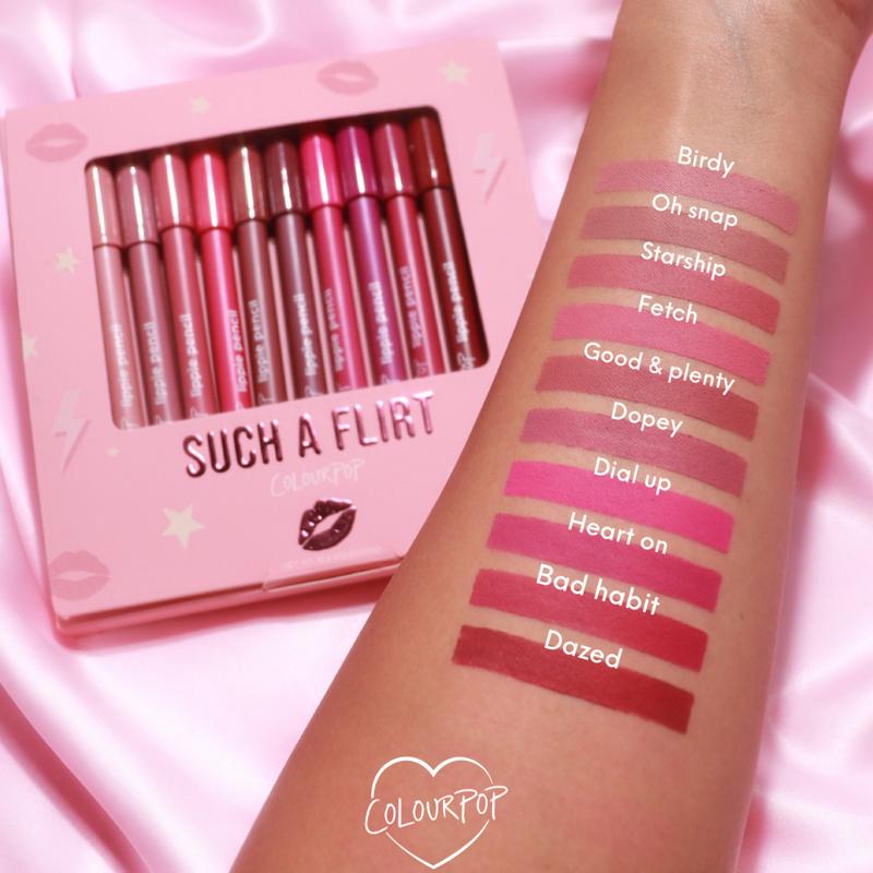 ColourPop® Such A Flirt Lippie Pencil Vault - Lip Liners - Pinks