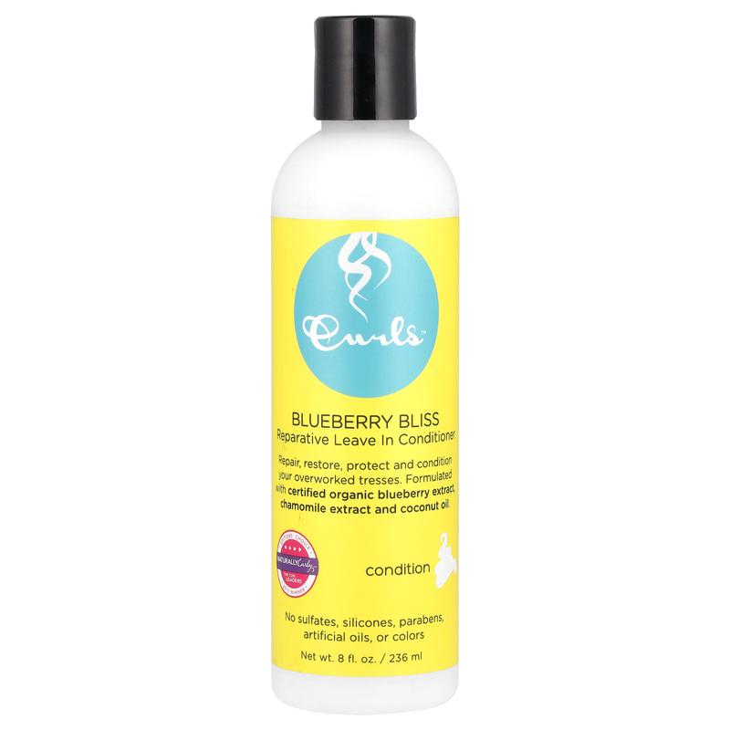 Curls Reparative Leave In Conditioner, Blueberry Bliss, 8 fl oz (236 ml)