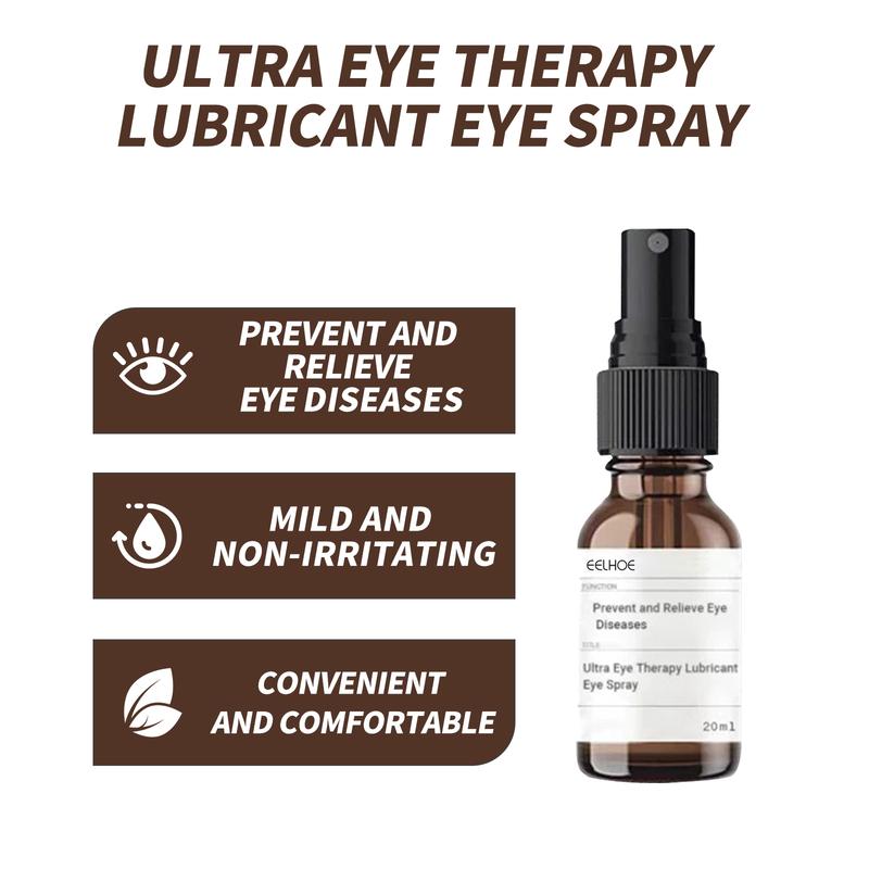 EELHOE Eye Care Lubricating Spray Relieves Eye Fatigue, Dry Eyes, Red Eyes, Blurred Vision, Eye Protection Spray