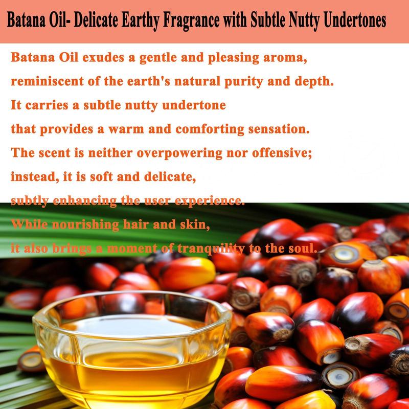 Batana Oil, Organic Cold Press Natural Hair Oil, Hair Care Product for Hair & Skin Radiance, Moisturizing & Nourishing Product