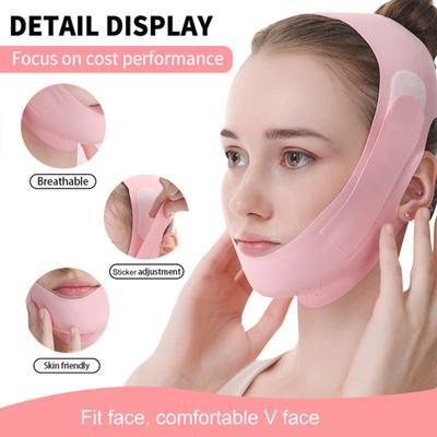 V-shaped face lift belt, double chin corrector, face slimming belt, skin care tools, beauty tools for men and women Facial Comfort