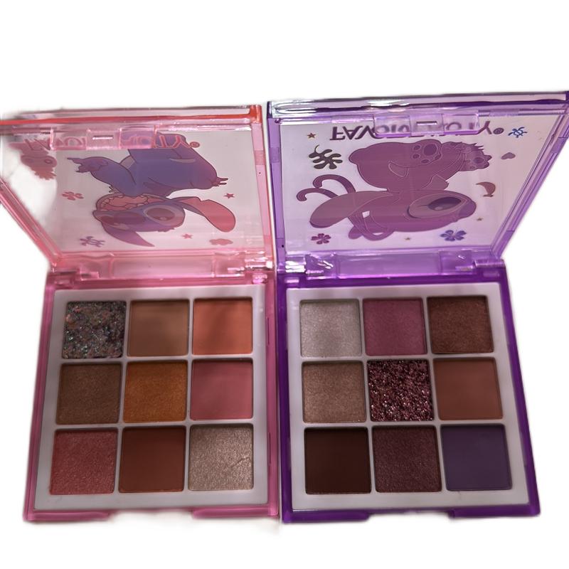 FavorBeauty pink and purple Small Eyeshadow Palette for All-Day Wear - Pigmented Colors for Natural and Bold Looks