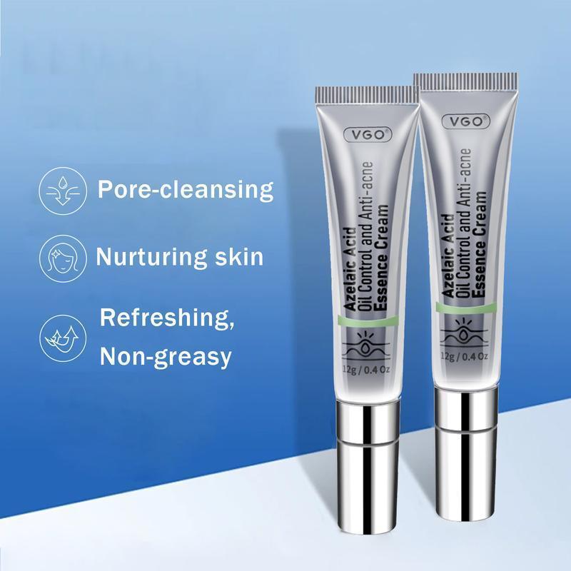 VGO Acne Removal Cream - Natural Essence, Azelaic Acid & Salicylic Acid - Anti-Aging Hydrating Facial Serum - Skincare