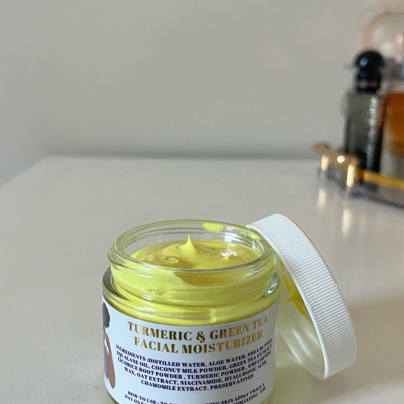 Turmeric & Green tea Facial moisturizer