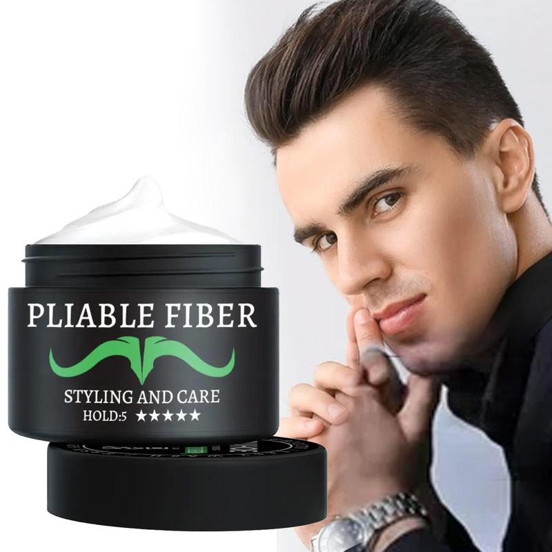 Hair Styling Cream, Natural Fluffy Styling Gel for Gift, Hair Care & Beauty Product for Men