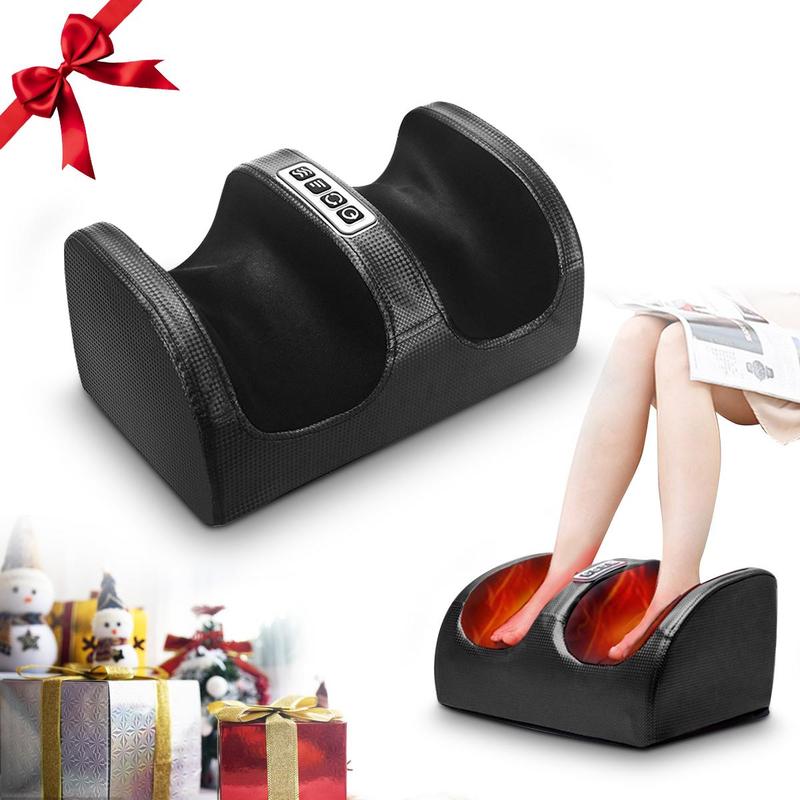 Electric Foot Massager, 1 Box Foot Massage Tool with Heat, Foot Massage Machine, Foot Relaxation Tool for Home Office, Perfect Gift