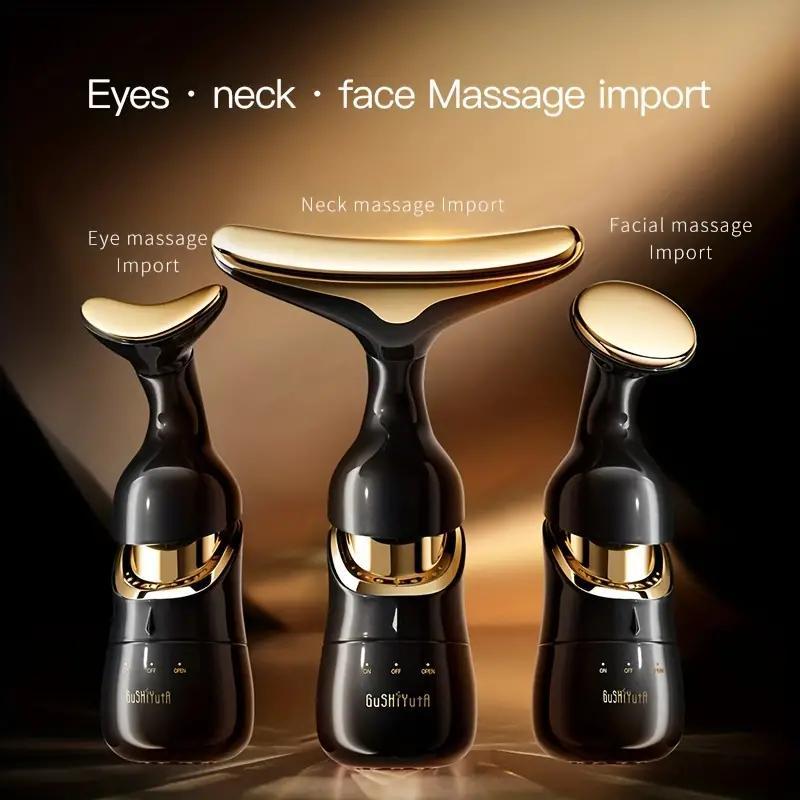 3 In1 Facial Massager, Facial Skincare and Beauty Instrument, Neck and Face Beauty Instrument, Holiday Gift