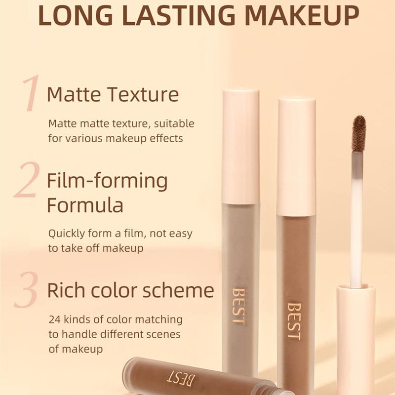 Matte Liquid Eyeshadow 8 Colors Neutral Naked Smooth Creamy Eyeshadow Set Lightweight High-pigmented and Waterproof Long Lasting Matte Eyeshadow (Matte Nude, 8Colors Set 4)