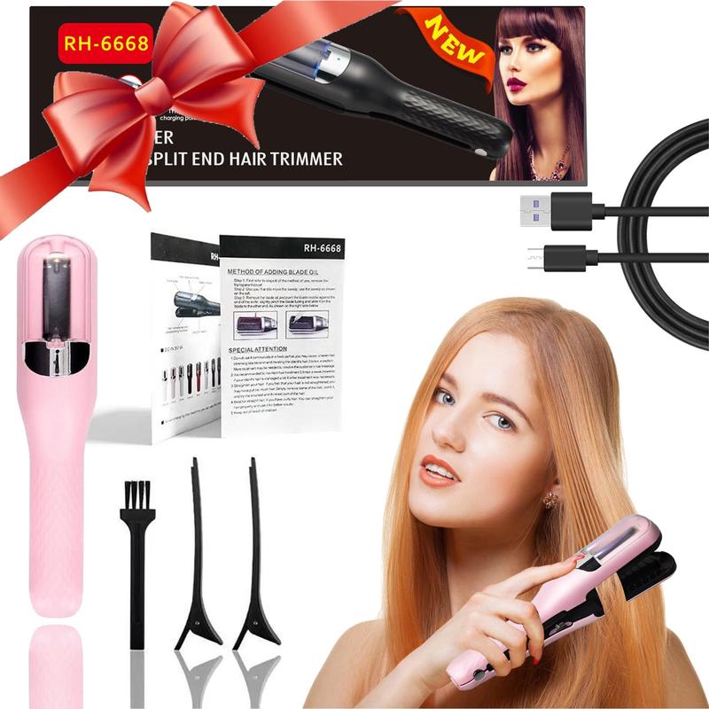 Automatic Electric Hair Clipper, Christmas Gifts, Multifunctional Type-C Rechargeable Hair Split End Clipper, Split End Trimmer, Winter & New Year Gift, Winter Essentials, Stocking Fillers