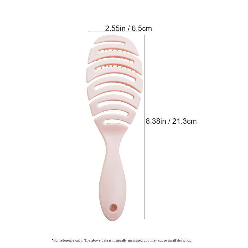 Hollow Out Hair Brush with Box Packaging,1count 3counts Scalp Massage Combs Hair Styling Detangler Hairbrush Fast Blow Drying Detangling Tool Wet Dry Curly Hair Christmas Gifts for Kids