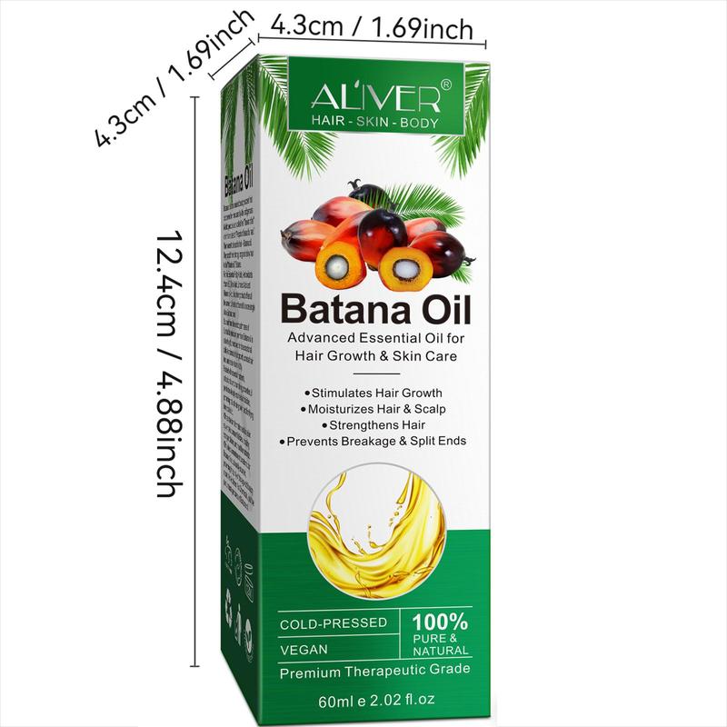 Batana Oil, Organic Cold Press Natural Hair Oil, Hair Care Product for Hair & Skin Radiance, Moisturizing & Nourishing Product