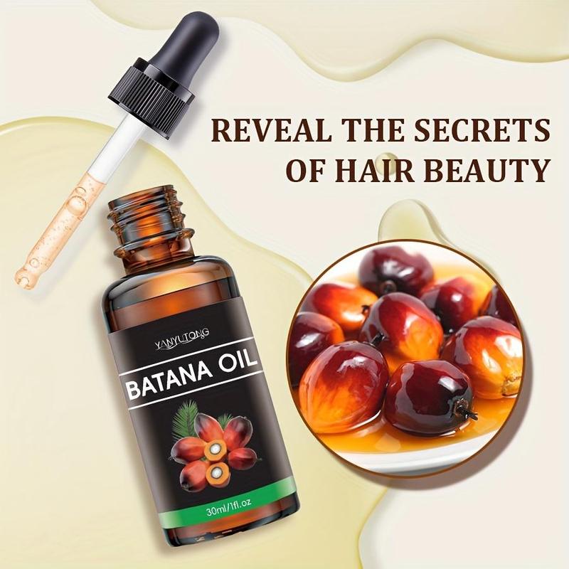 Batana Oil Hair Serum, 3 Counts set Moisturizing Hair Oil, Hair Care & Styling Product for Dry & Rough Hair, Hair Care Product for Women & Men