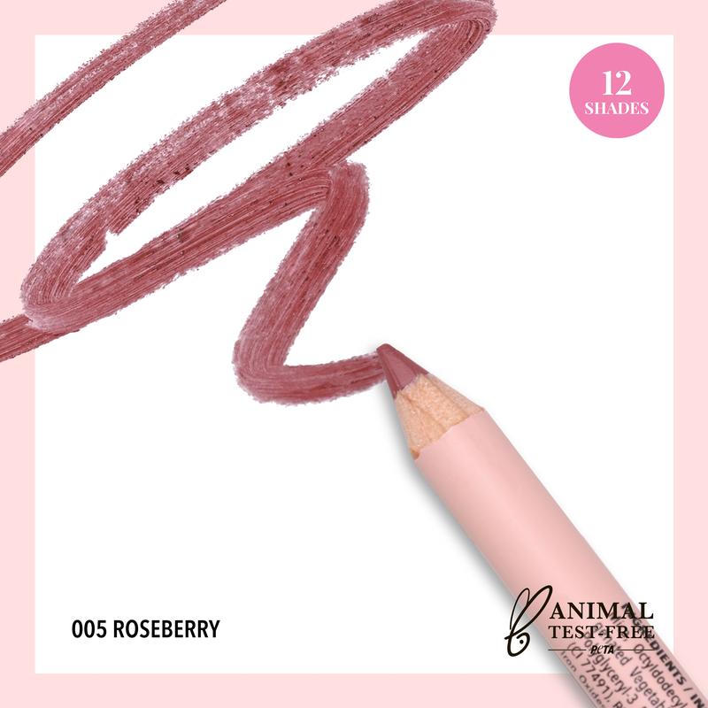 Signature Lip Pencil (005, Roseberry) Lipliner Makeup Cosmetic