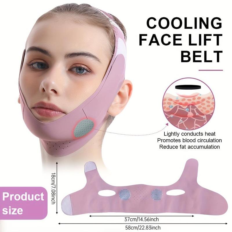 Summer V-shaped Face Lifting Corrector, 1 Count Comfort Breathable Face Lifting Corrector, V-face Mask, Firming Corrective Band for Face, Face Lifting Corrector for Women, Facial Slimming & Massage Tools