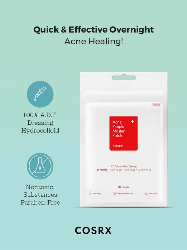 Cosrx Acne Pimple Master Patch (24 patches per pack)(Choose your pack) Skincare Skin Repair