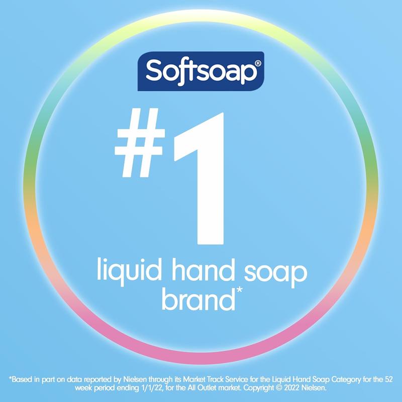 Softsoap Liquid Hand Soap, Fresh Breeze - 7.5 Fl Oz (Pack of 6) Nail Scented Gentle Moisture