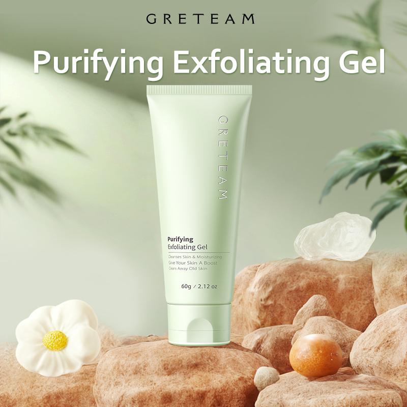 GreTeam Purifying Exfoliating Gel Moisturizing Cleanses Skin Clears Away Old Skin