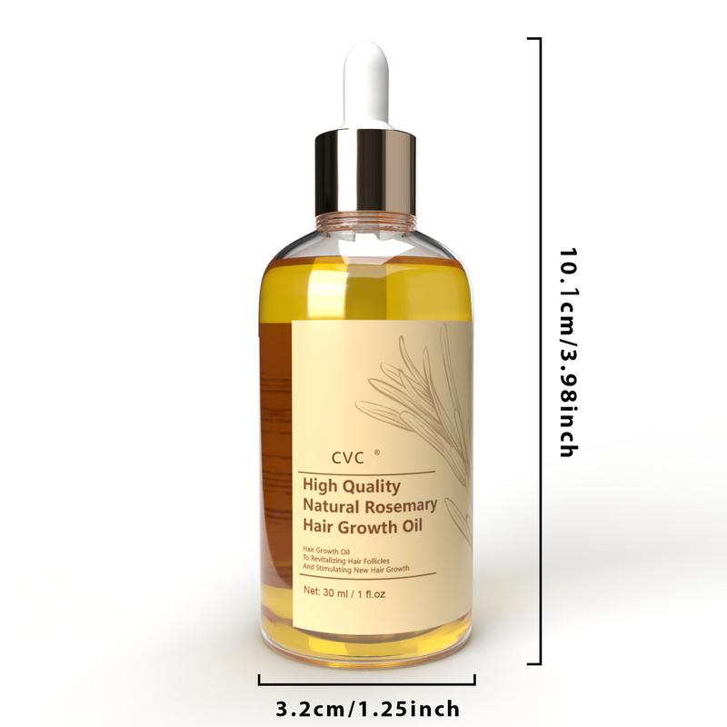 30ml Organic Rosemary Hair Oil – Nourishing Oil for Thinning & Dry, Damaged Hair