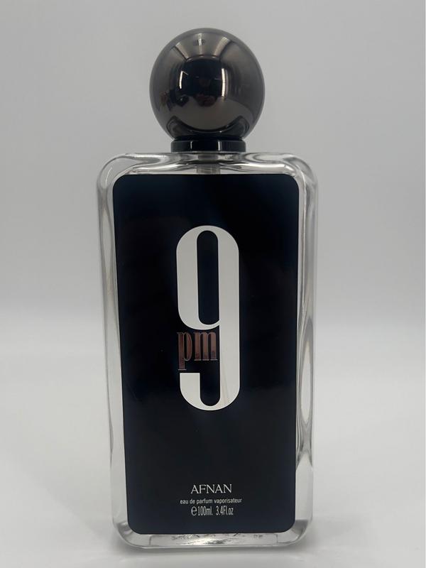 Afnan 9 Pm EDP SPRAY 3.4 OZ for MEN Fragrance Pack Perfume Apple Blend Scent Aroma Cosmetic Vanilla Scented Cologne