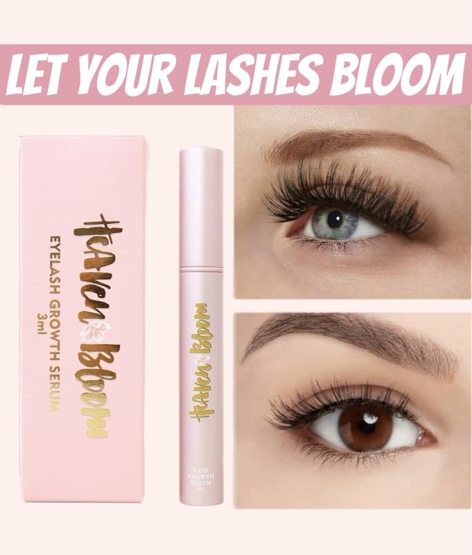 Eyelash Growth Serum 3ML to Grow Thicker, Longer Lashes, 100% organic, natural, no irritation.  Herbal Vegan