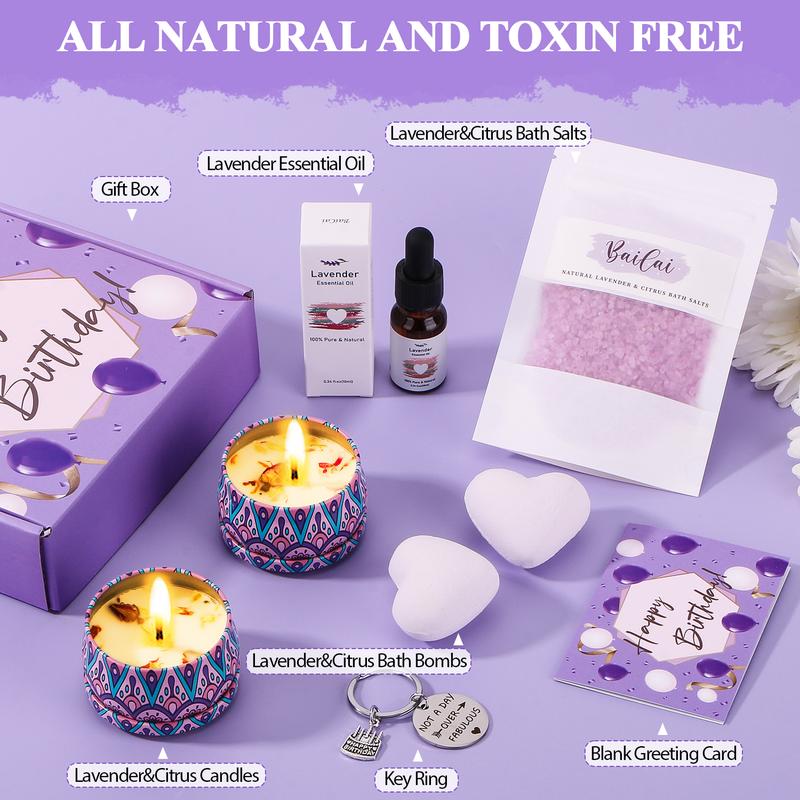 [Black Friday Big Discount: 50% off] Self Care Spa Gift for Women,Birthday Day Gift for Mom Wife Girlfriend,Relax and Comfort Body Care