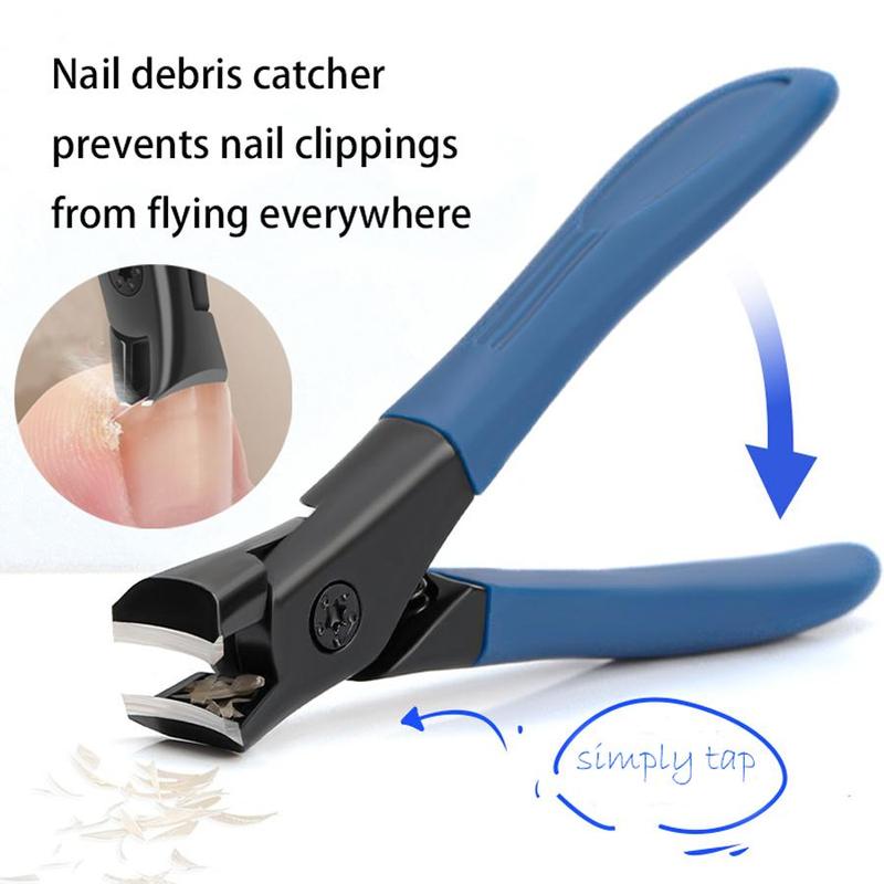 Nail Clipper, Durable Big Opening Anti Splash Nail Clipper, Effortless Nail Clipper for Thick & Tough Nails, Portable Personal Nail Care & Nail Art Tools, Manicure Tool, Nail Supplies, Christmas, Christmas Gift