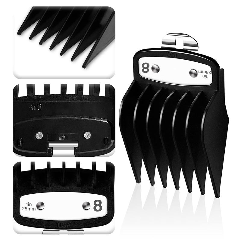 Hair Clipper Positioning Cutting Comb, 10pcs set Electric Hair Clipper Positioning Cutting Comb, Salon Grade Hair Clipper Accessories