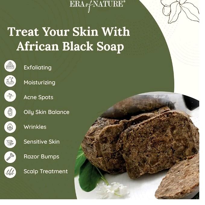 African Black Soap Body Soap - Moisturizing and Nourishing - Skincare, Facial