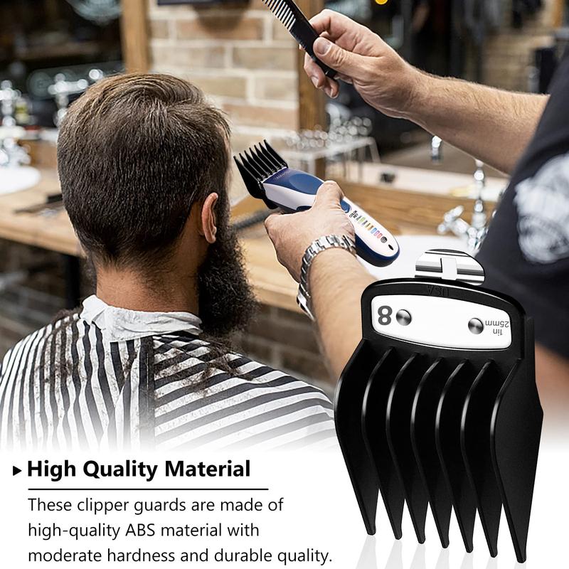 Hair Clipper Positioning Cutting Comb, 10pcs set Electric Hair Clipper Positioning Cutting Comb, Salon Grade Hair Clipper Accessories