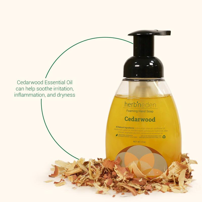 Cedarwood Foaming Hand Soap